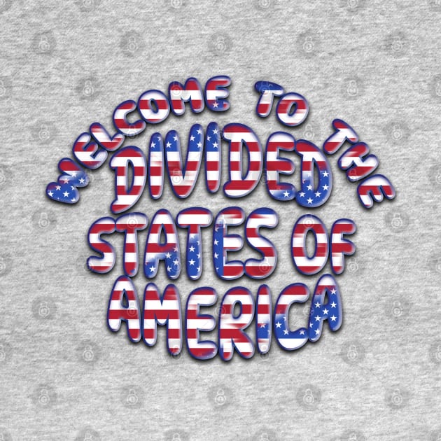 WELCOME TO THE DIVIDED STATES OF AMERICA by Roly Poly Roundabout